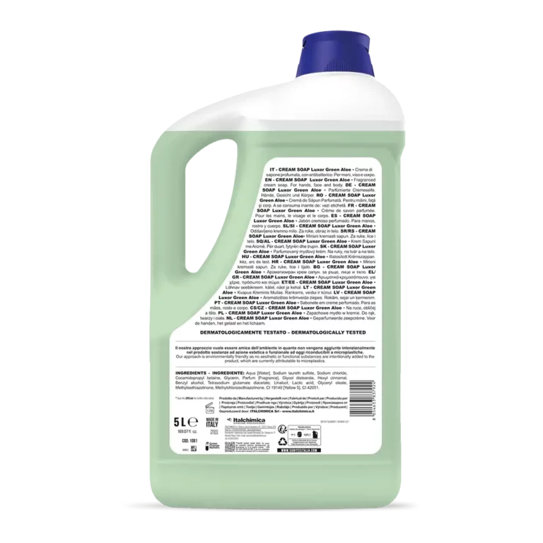 Sapone luxor aloe verde 5 l