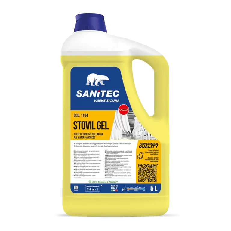 Detersivo lavastoviglie stovil gel 5 l