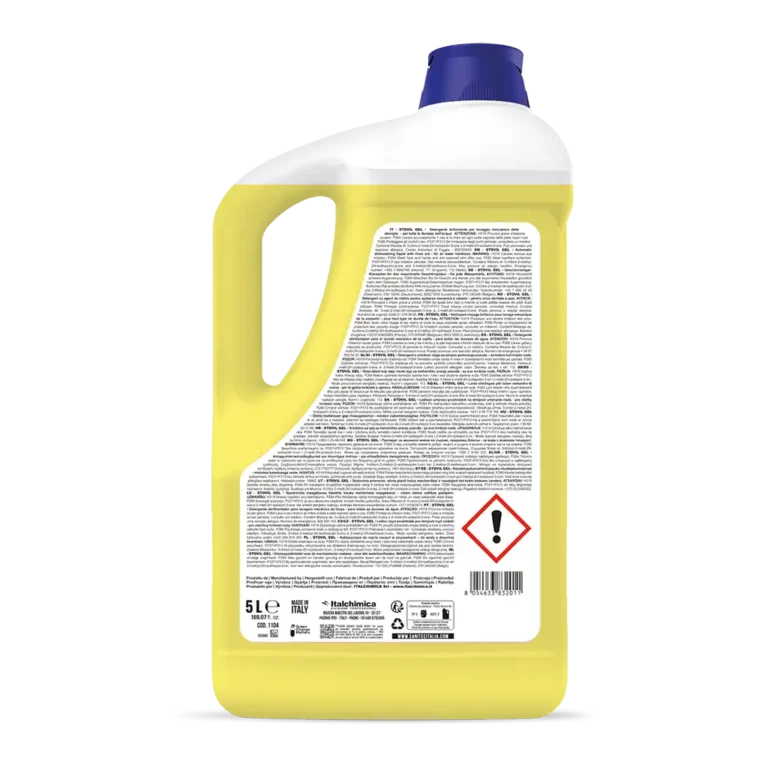 Detersivo lavastoviglie stovil gel 5 l