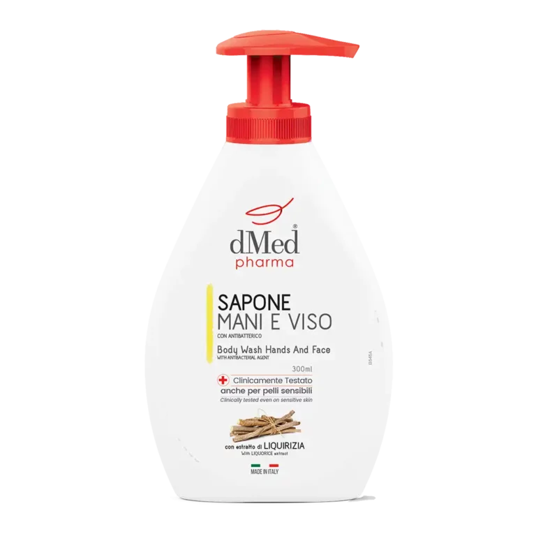 Sapone mani e viso antibatterico 300 ml