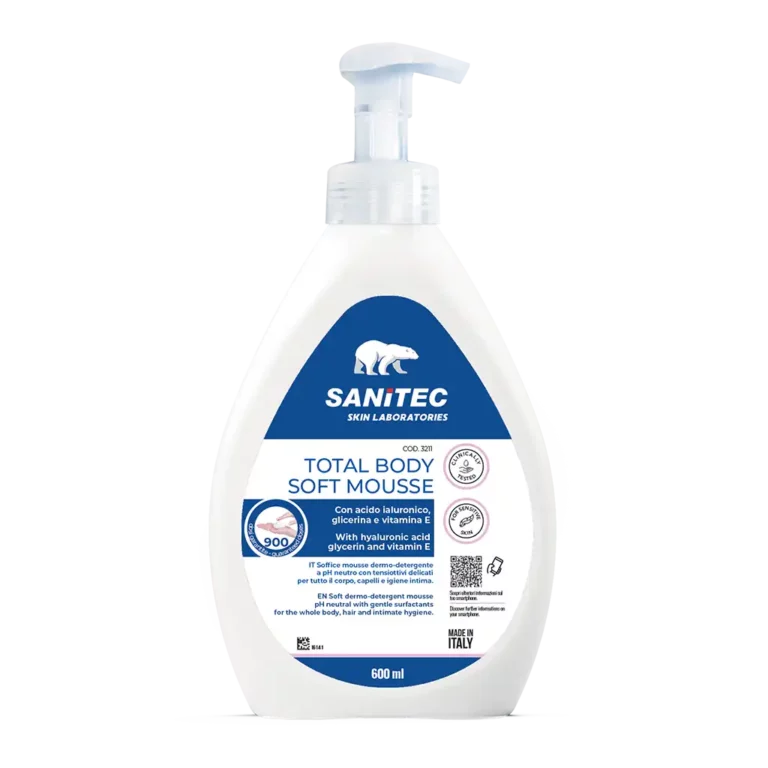 Mousse detergente corpo 600 ml