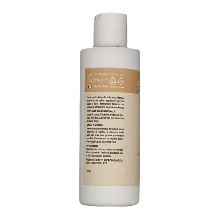 Tonico viso latte di capra 200 ml