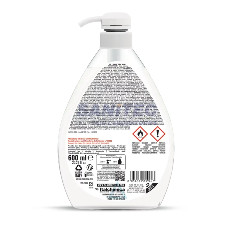 Sanitec Sani gel med 600 ml