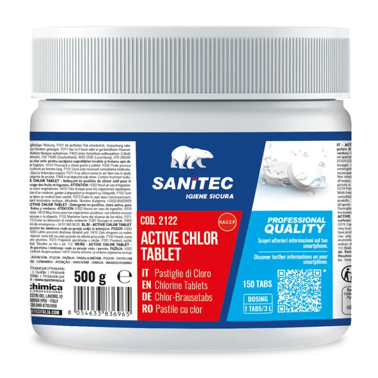 Sanitec pastiglie di cloro 150 tabs